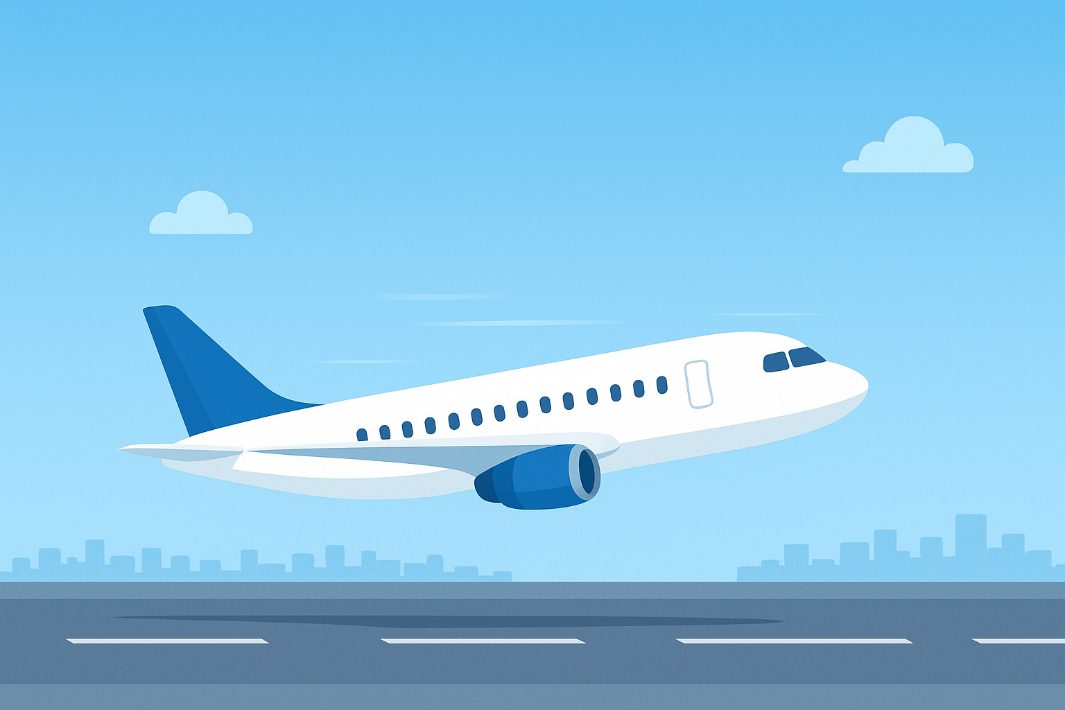 Avião em voo