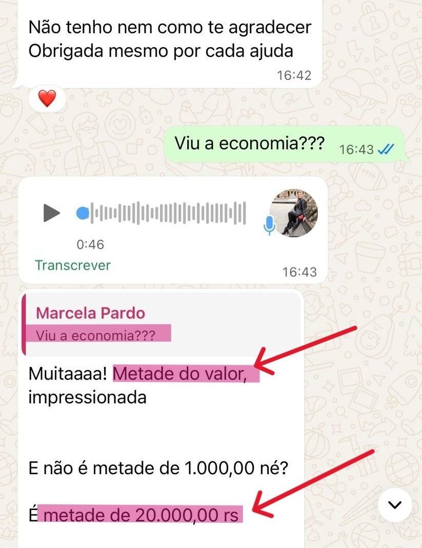 Depoimento de Nathália